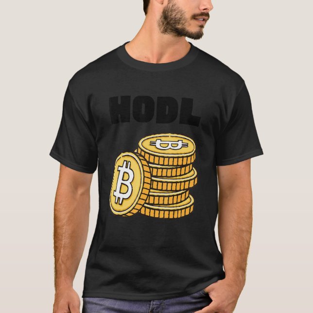 Bitcoin Crypto Blockchain Plan B Decentraliserad s T Shirt (Framsida)
