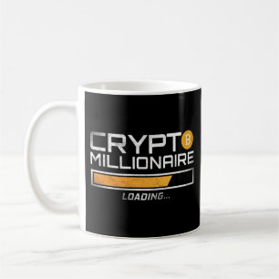 Bitcoin Crypto Crypto Millionaire Loading... Kaffemugg