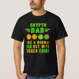 Bitcoin Crypto Far Pappa Trader Crypto T Shirt