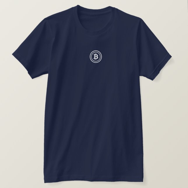 Bitcoin Crypto Revolution T-Shirt (Design framsida)
