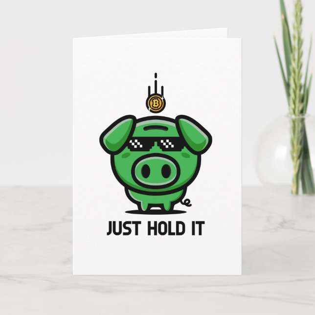 Bitcoin design kort (Framsida)