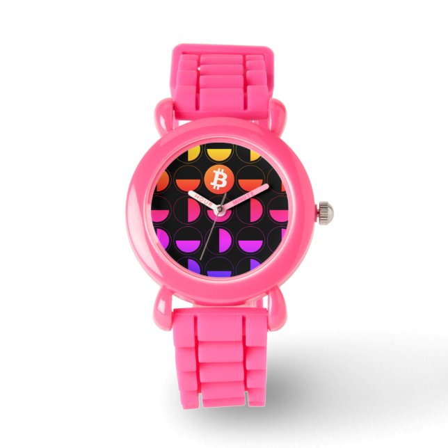 Bitcoin Designer Armbandsur (Framsida)