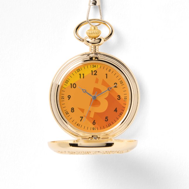 Bitcoin Designer Watch Armbandsur (Framsida)