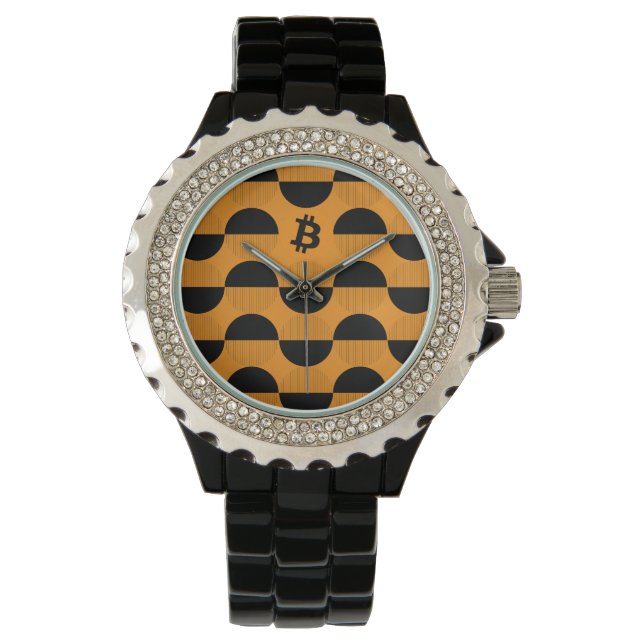 Bitcoin Designer Watch Armbandsur (Framsida)