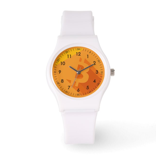 Bitcoin Designer Watch Armbandsur (Framsida)