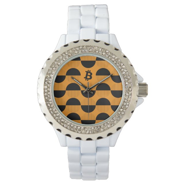 Bitcoin Designer Watch Armbandsur (Framsida)