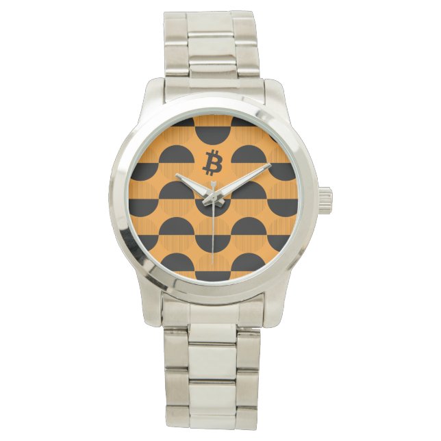 Bitcoin Designer Watch Armbandsur (Framsida)