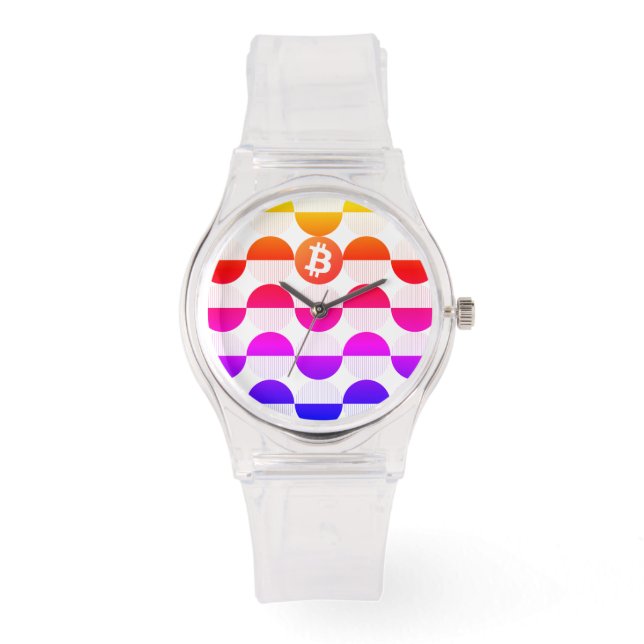 Bitcoin Designer Watch Armbandsur (Framsida)