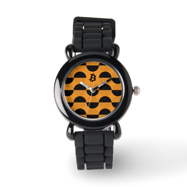 Bitcoin Designer Watch Armbandsur (Framsida)