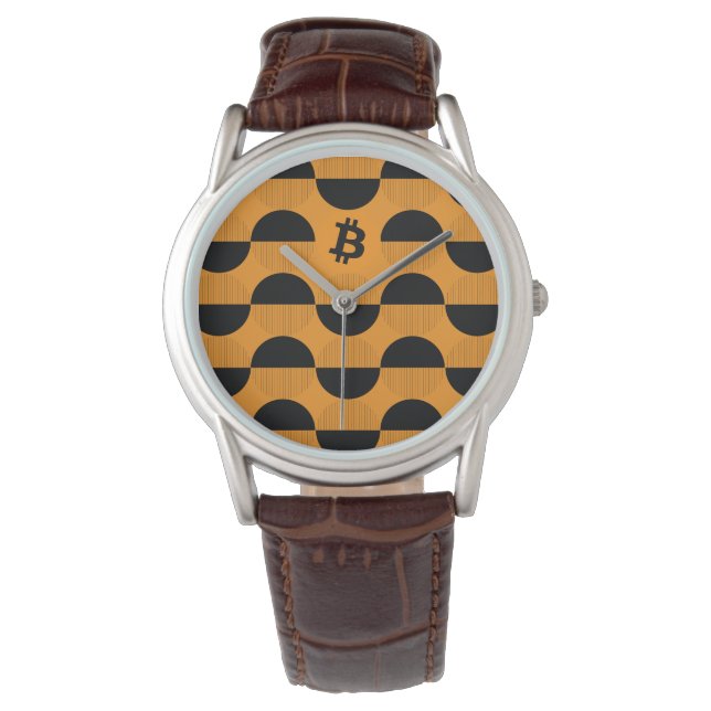 Bitcoin Designer Watch Armbandsur (Framsida)