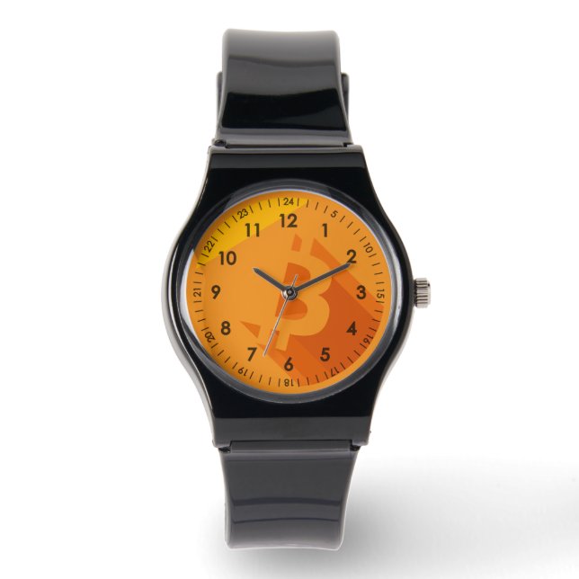 Bitcoin Designer Watch Armbandsur (Framsida)