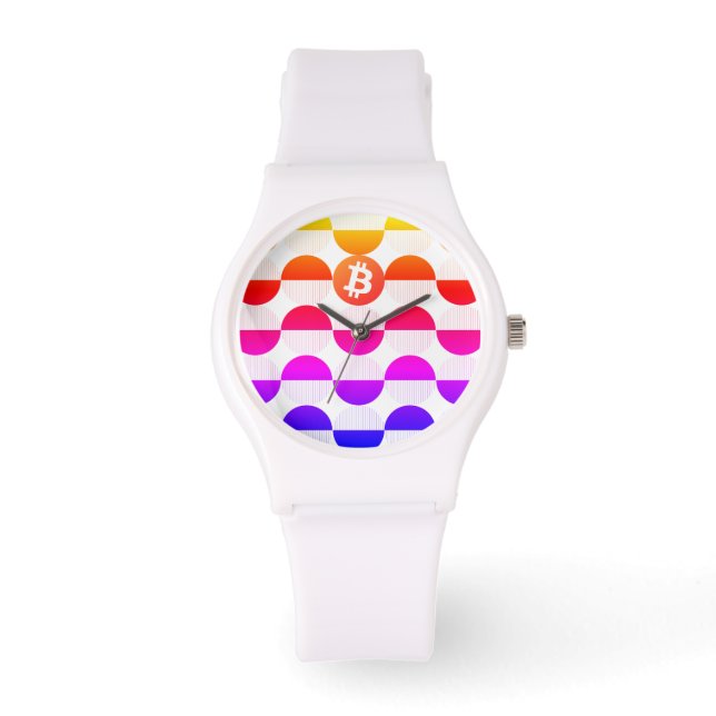 Bitcoin Designer Watch Armbandsur (Framsida)