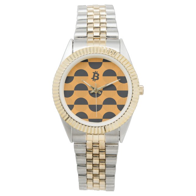 Bitcoin Designer Watch Armbandsur (Framsida)