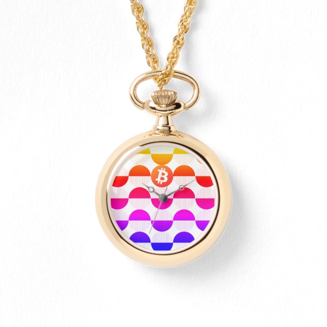 Bitcoin Designer Watch Armbandsur (Framsida)