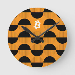 Bitcoin Designer Watch Rund Klocka