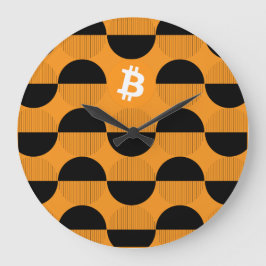 Bitcoin Designer Watch Stor Klocka
