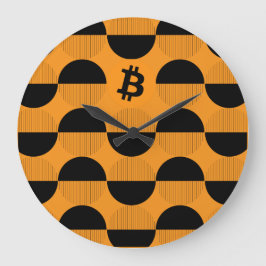 Bitcoin Designer Watch Stor Klocka