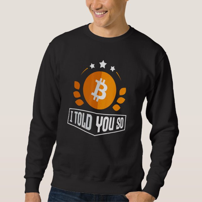 Bitcoin Dess tid för Plan B Btc Crypto och Bitcoin Lång Ärmad Tröja (Framsida)