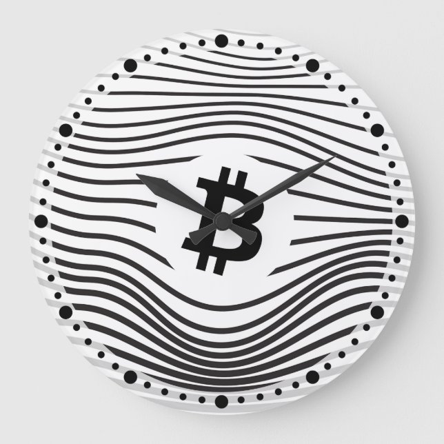 Bitcoin Force (White) Case-Mate iPhone Case Stor Klocka (Framsida)