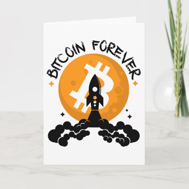 Bitcoin Forever Meddelande (Framsida)