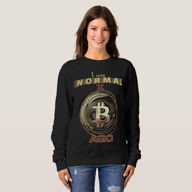 Bitcoin Funny T Shirt (Hel framsida)