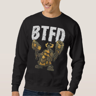 Bitcoin Graphic Btf köper Roligten för att betala Lång Ärmad Tröja