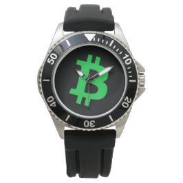 Bitcoin Grönt Day Armbandsur