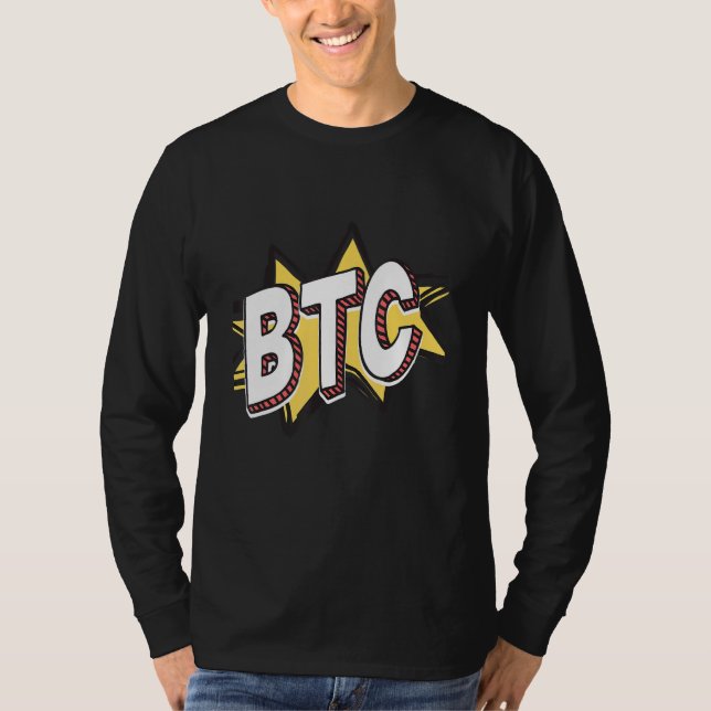 Bitcoin Guld för Bitcoiner Crypto Miner 2 T Shirt (Framsida)