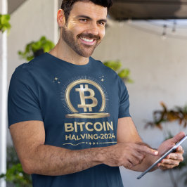 BITCOIN HALVING 2024 Crypto Digital Currency T Shirt
