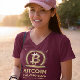 BITCOIN HALVING 2024 Crypto Digital Currency T Shirt