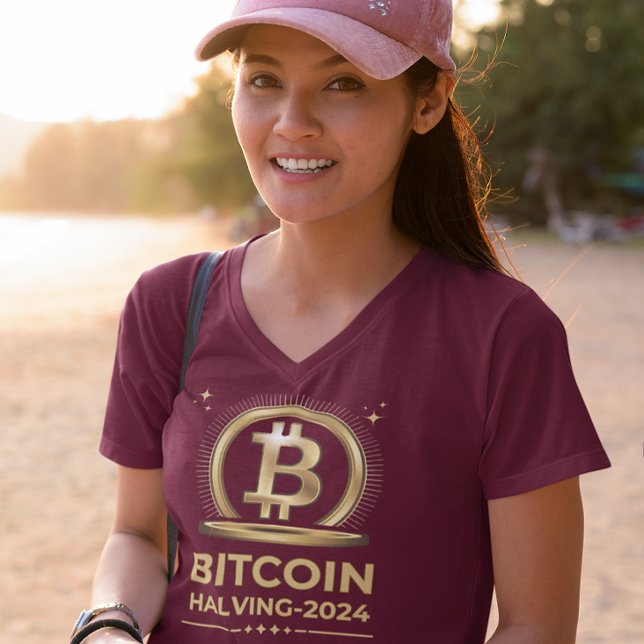 BITCOIN HALVING 2024 Crypto Digital Currency T Shirt (Skapare uppladdad)