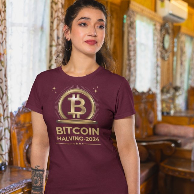 BITCOIN HALVING 2024 Crypto Digital Currency T Shirt (Skapare uppladdad)