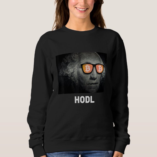 Bitcoin Hodl Cryptocurrency Tee (Framsida)