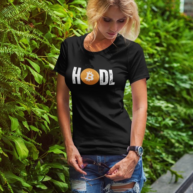 Bitcoin HODL T Shirt (Skapare uppladdad)