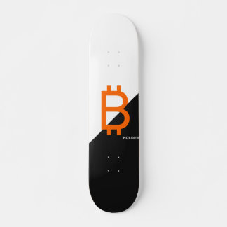 bitcoin HOLDER Mini Skateboard Bräda 18,5 Cm