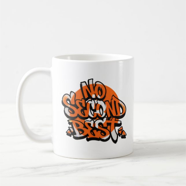 Bitcoin: Inget näst bästa (stil 3) Kaffemugg (Vänster)