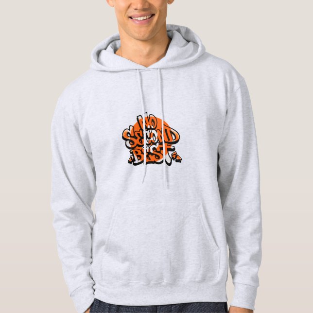 Bitcoin: Inget näst bästa (Style 3) Hoodie (Framsida)