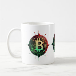 Bitcoin jul Ljus Kaffemugg