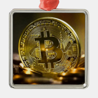 bitcoin julgransprydnad metall