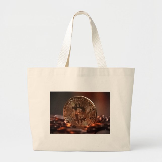 Bitcoin Jumbo Tygkasse (Framsidan)