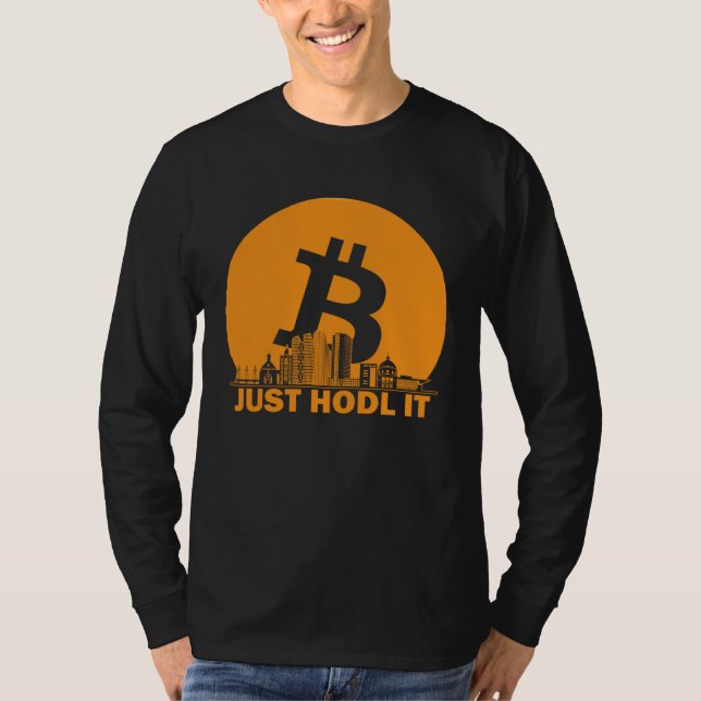 Bitcoin Köpenhamn Siluett  Köpenhamn Bitcoin Max T Shirt (Framsida)