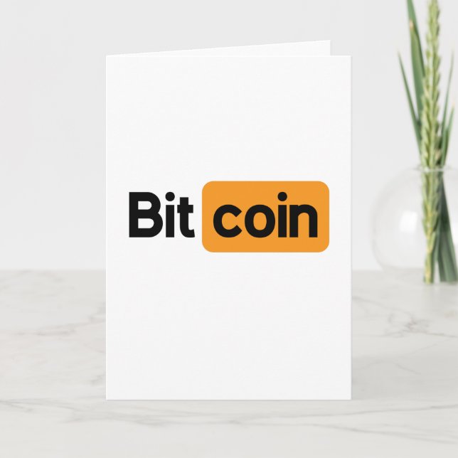 Bitcoin Kort (Framsida)