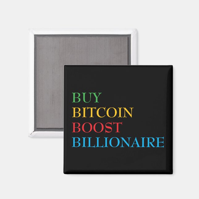 Bitcoin Krypto Magnet (Front/Back)