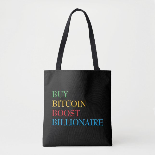 Bitcoin Krypto Tygkasse (Framsida)