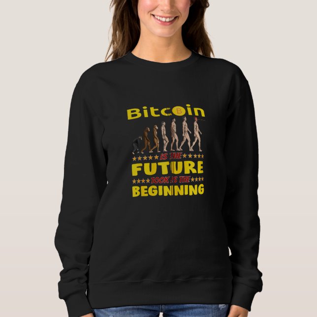 Bitcoin Laser Ögon, utveckling för framtidens 100  T Shirt (Framsida)