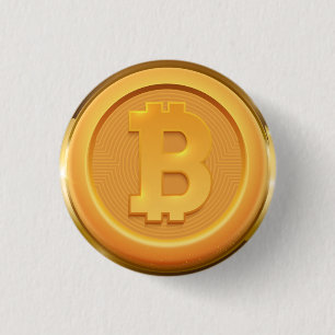 Bitcoin Logotyp HODL BTC Crypto Cryptocurrency Key Knapp