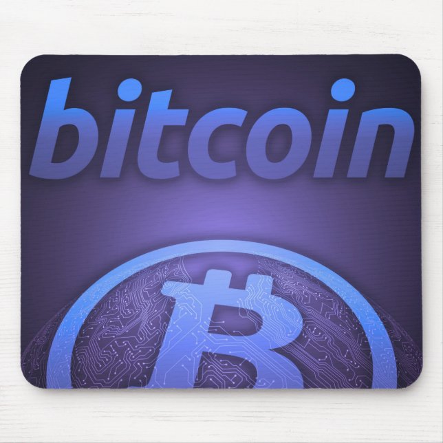 Bitcoin logotyp musmatta (Framsidan)