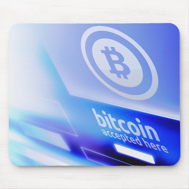 Bitcoin logotyp musmatta (Framsidan)