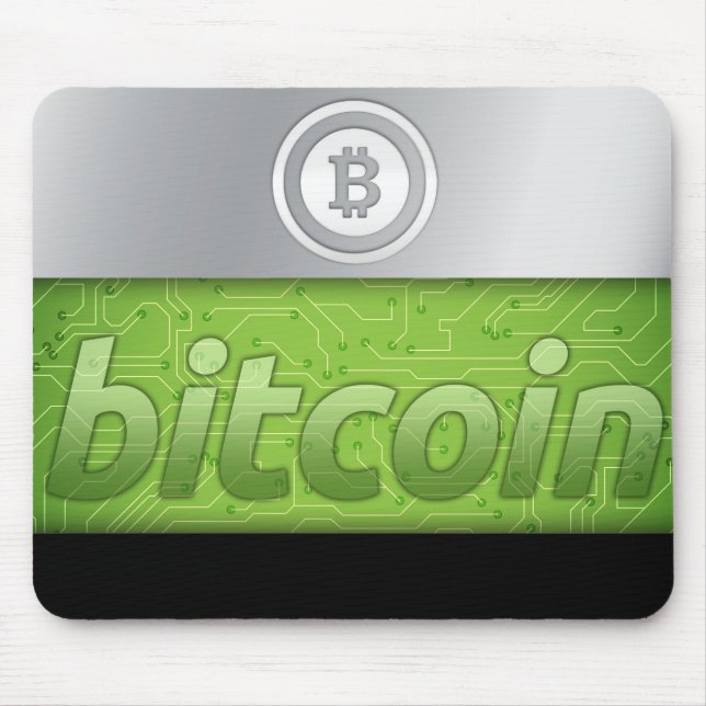 Bitcoin logotyp musmatta (Framsidan)