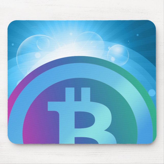 Bitcoin logotyp musmatta (Framsidan)